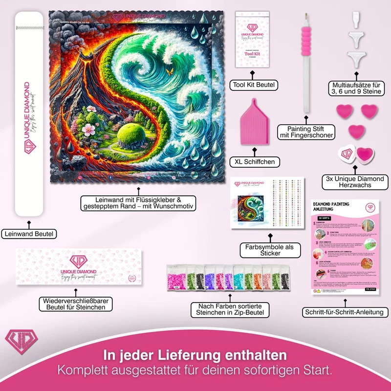 5D Diamond Painting – Elementarlicht