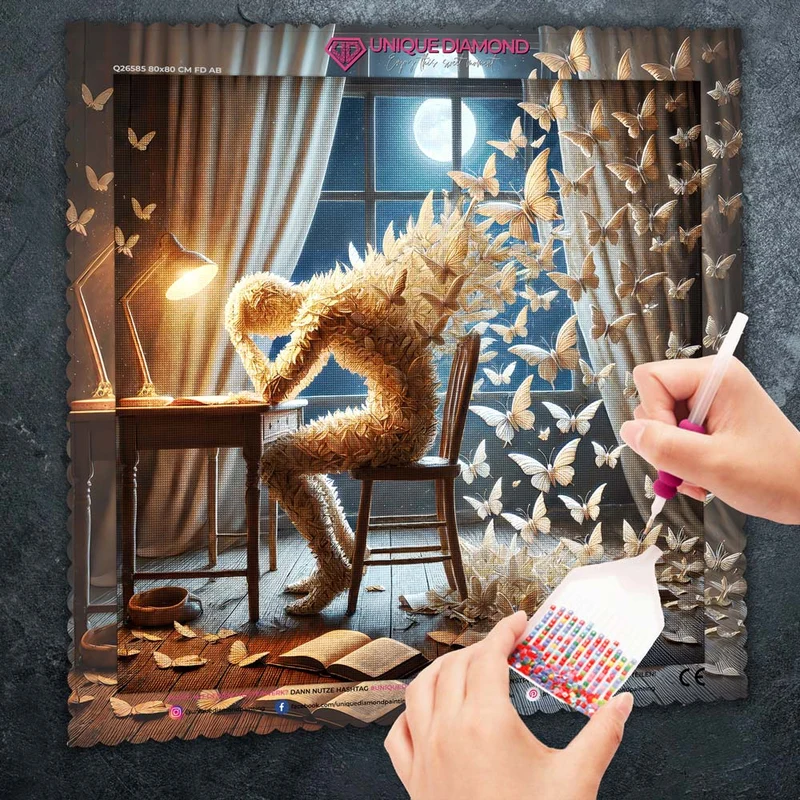 5D Diamond Painting – Papillonis