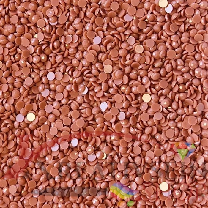DMC 356 Terracotta MED - runde Steine - Diamond Painting