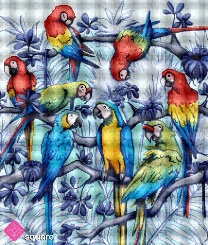Diamond Painting - Marilyne Souche - Joyful Jungle