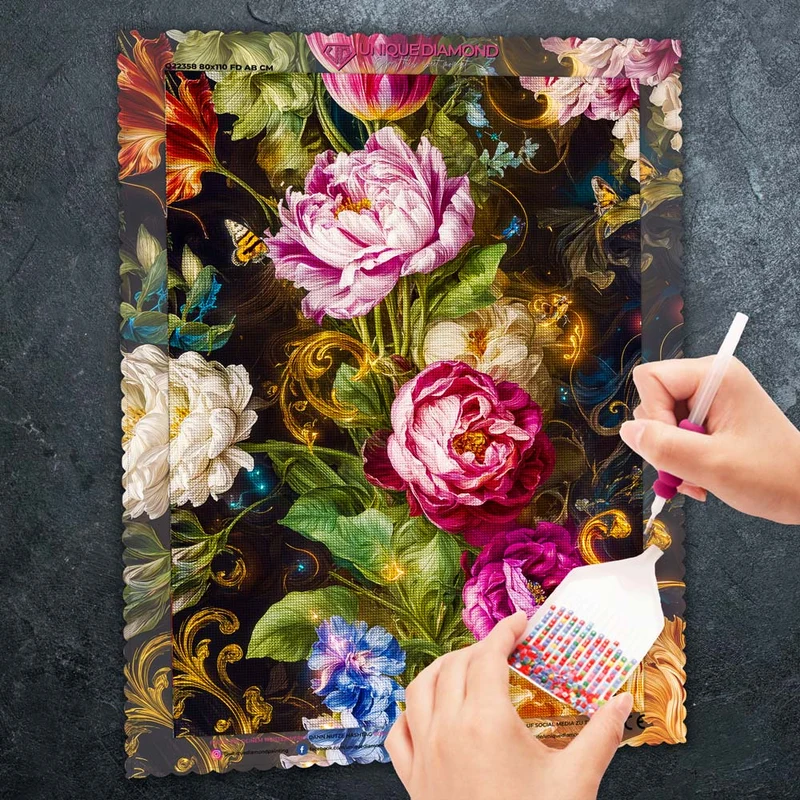 5D Diamond Painting – Floranza