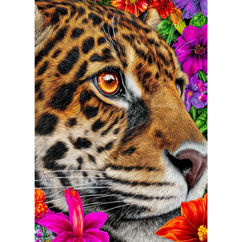 5D Diamond Painting – Solana - Wächterin des Dschungels