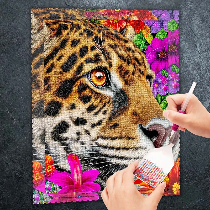 5D Diamond Painting – Solana - Wächterin des Dschungels