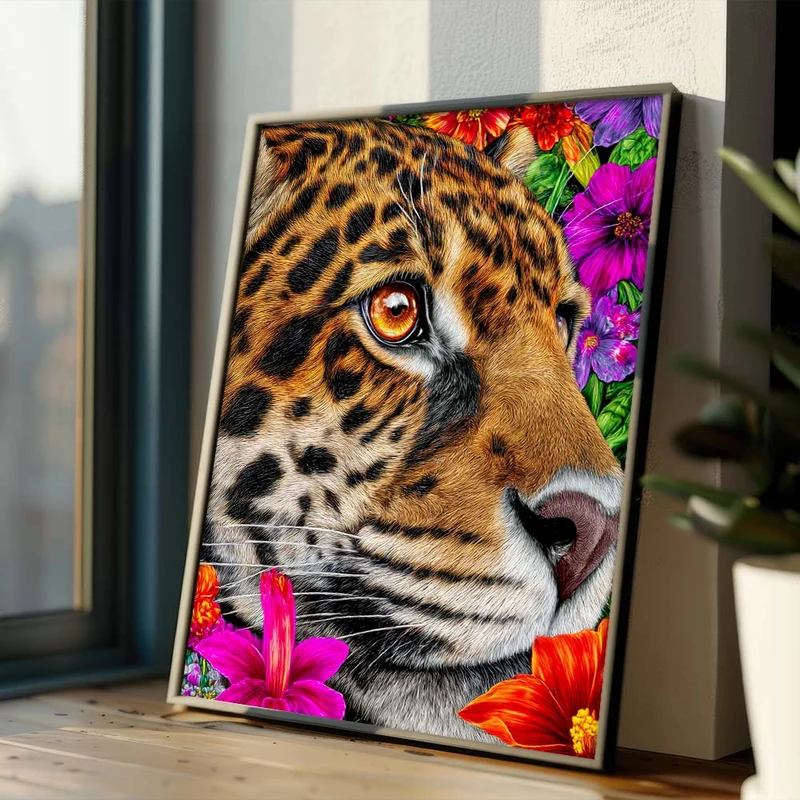 5D Diamond Painting – Solana - Wächterin des Dschungels