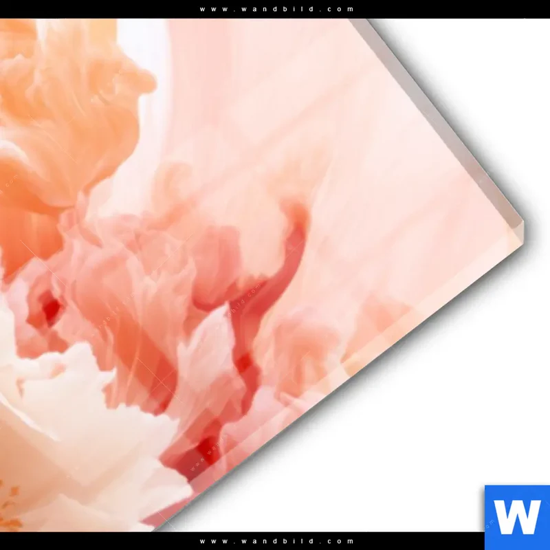 Acrylglasbild | Florale Explosion | Schmal