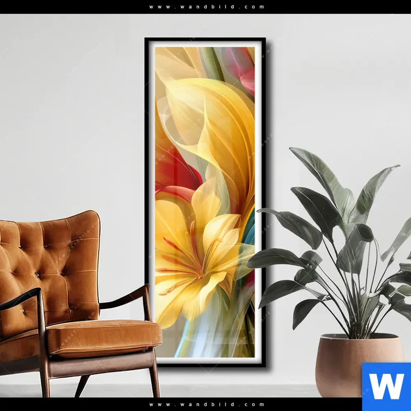 Poster | Leuchtende Lilienträume | Schmal