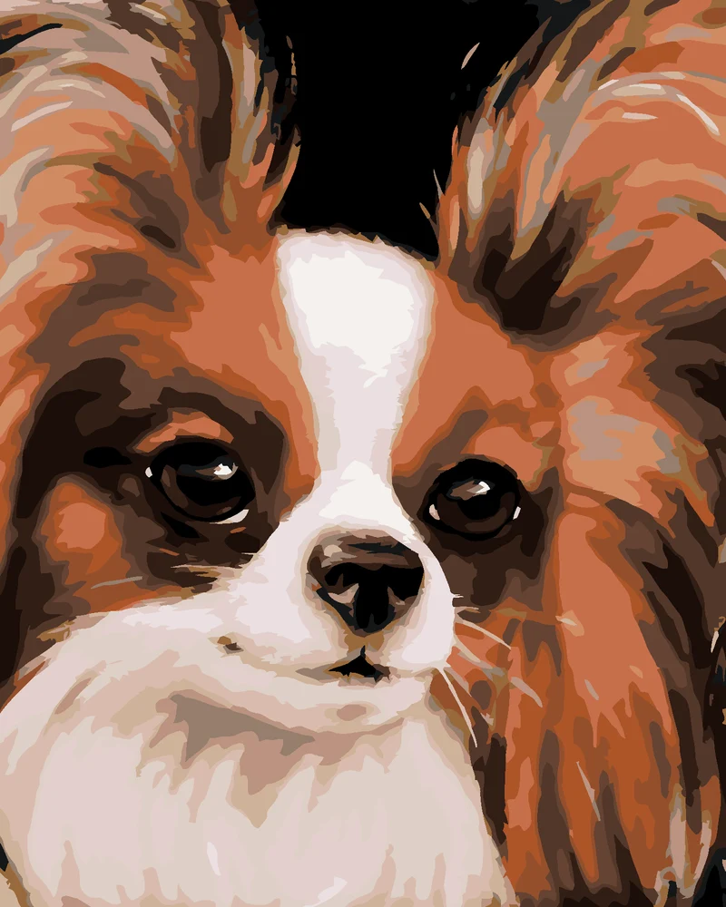 Diamond painting - PAPILLON (MYROSLAVA VOLOSCHUK)