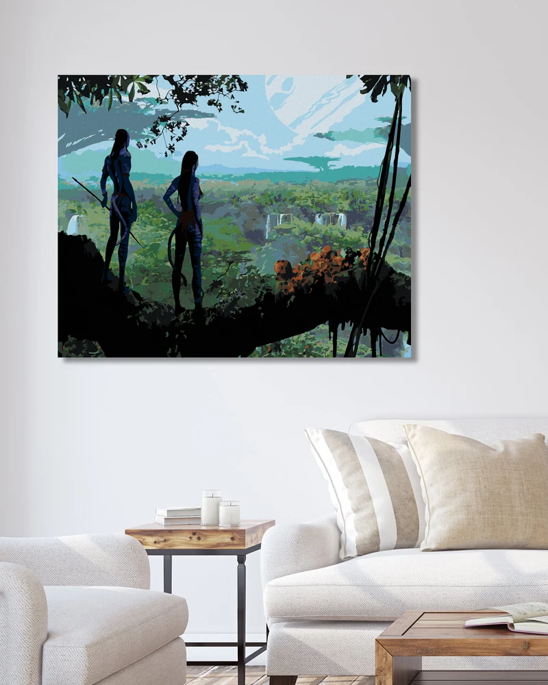 Diamond painting - PANDORIANER BEOBACHTEN IHR LAND (Avatar)
