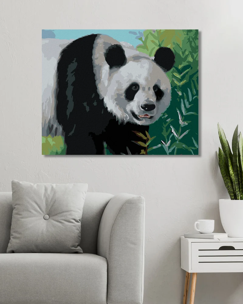 Diamond painting - PANDA (D. RUSTY RUST)