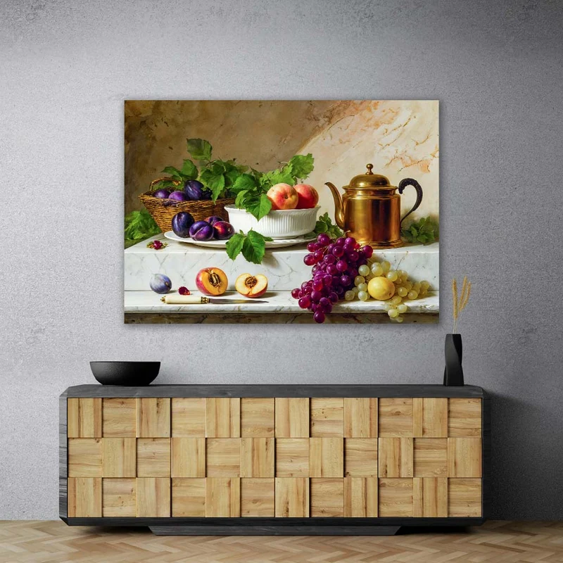 5D Diamond Painting – Klassisches Früchtestillleben