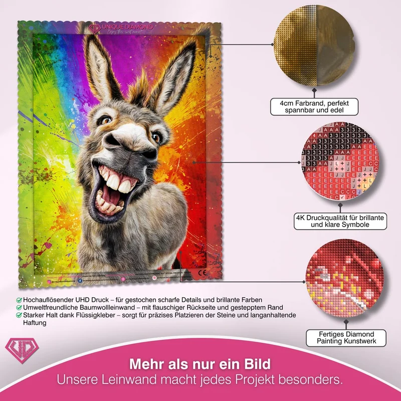 5D Diamond Painting – Lachflash mit Larry
