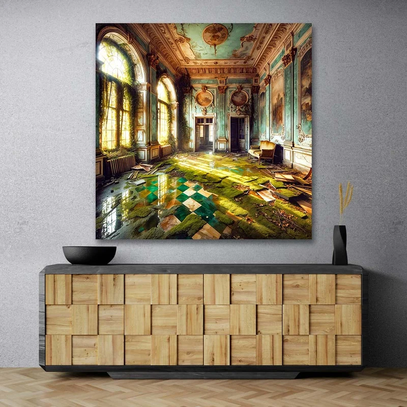 5D Diamond Painting – Das Vergessene Sonnenzimmer von Virellia