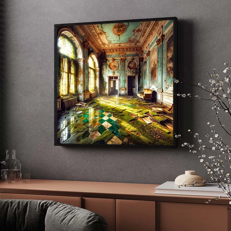 5D Diamond Painting – Das Vergessene Sonnenzimmer von Virellia