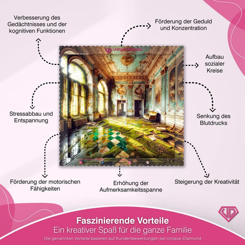 5D Diamond Painting – Das Vergessene Sonnenzimmer von Virellia