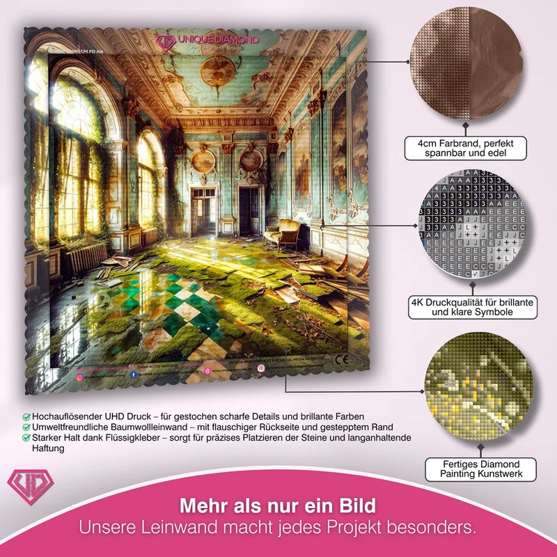5D Diamond Painting – Das Vergessene Sonnenzimmer von Virellia