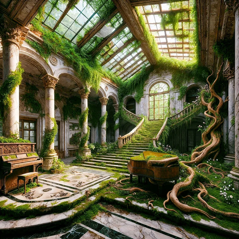 5D Diamond Painting – Seraphinas Vergessenes Refugium