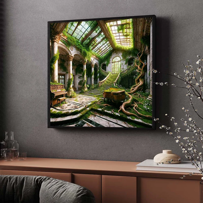 5D Diamond Painting – Seraphinas Vergessenes Refugium