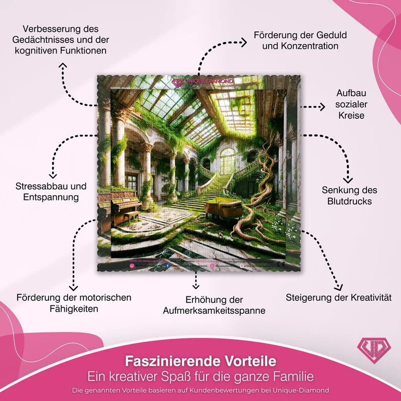 5D Diamond Painting – Seraphinas Vergessenes Refugium