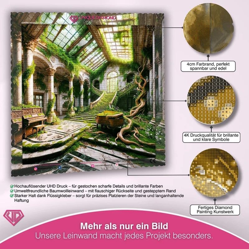 5D Diamond Painting – Seraphinas Vergessenes Refugium