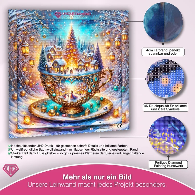5D Diamond Painting – Lumina’s Winterträumerei