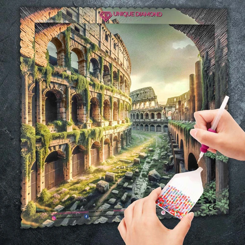 5D Diamond Painting – Echo des alten Rom