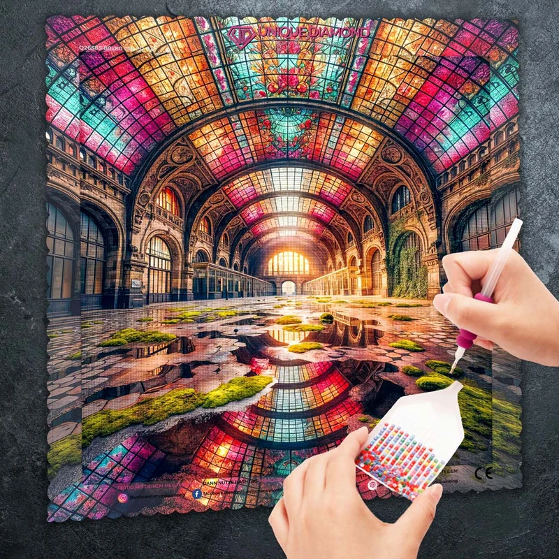 5D Diamond Painting – Das Licht der verlorenen Galerie