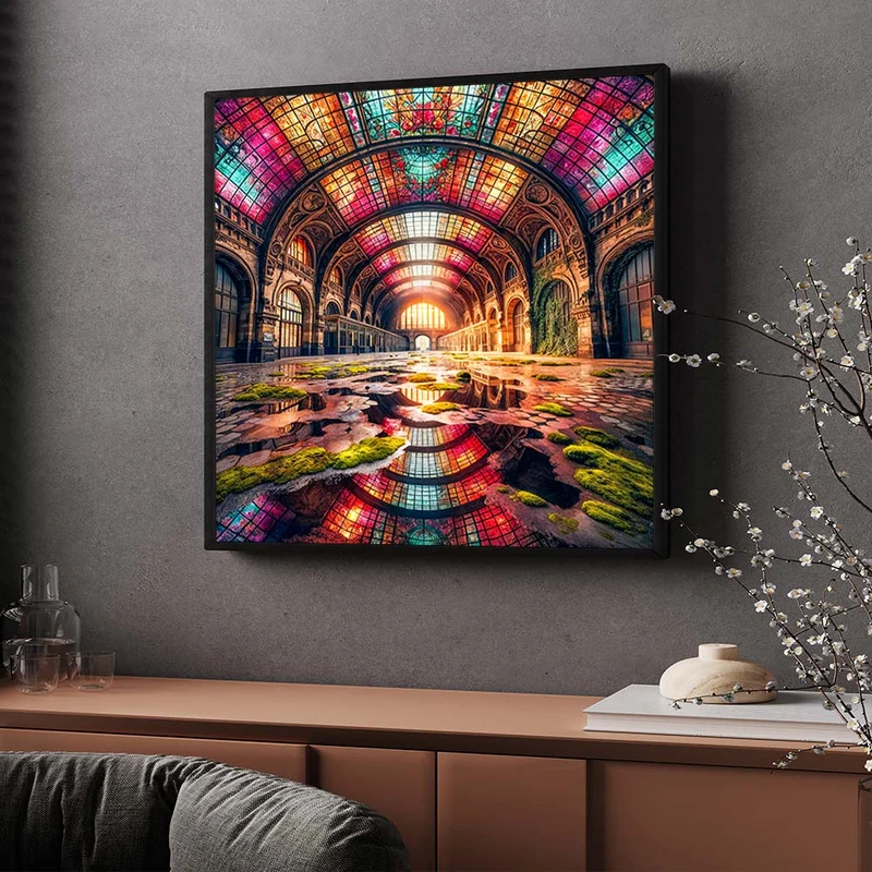 5D Diamond Painting – Das Licht der verlorenen Galerie