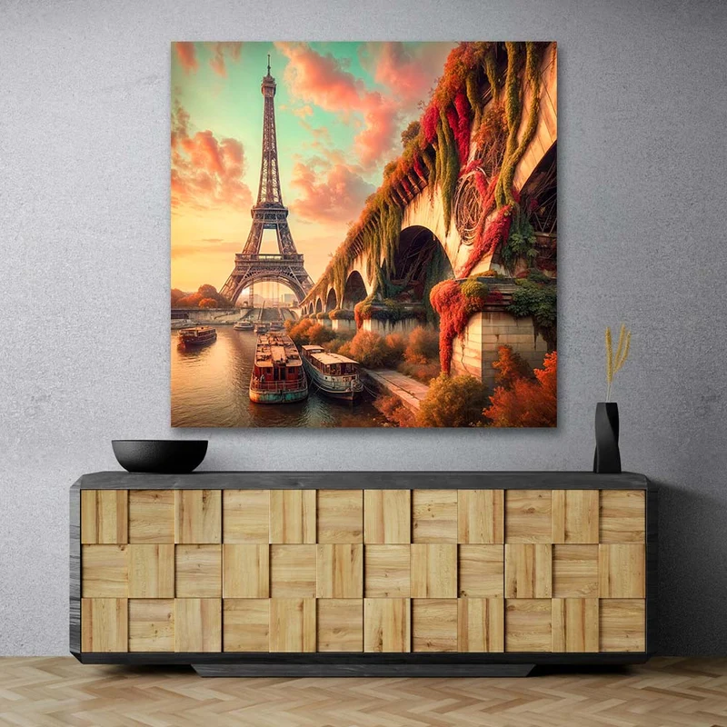 5D Diamond Painting – Verwunschenes Paris im Herbstzauber
