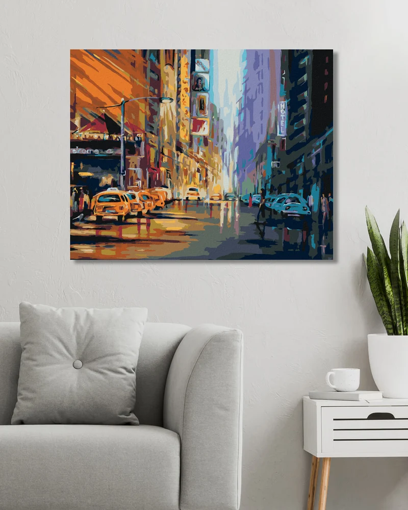 Diamond painting - ABENDLEBEN IN NEW YORK