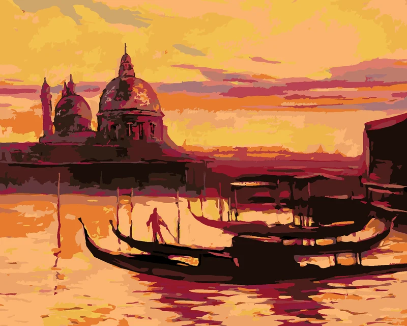 Diamond painting - ABENDS IN VENEDIG