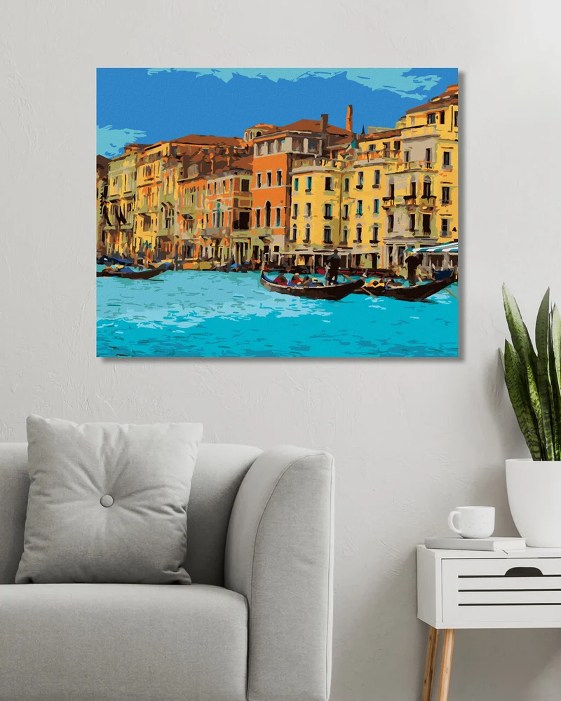 Diamond painting - VENEDIG MIT TOURISTEN