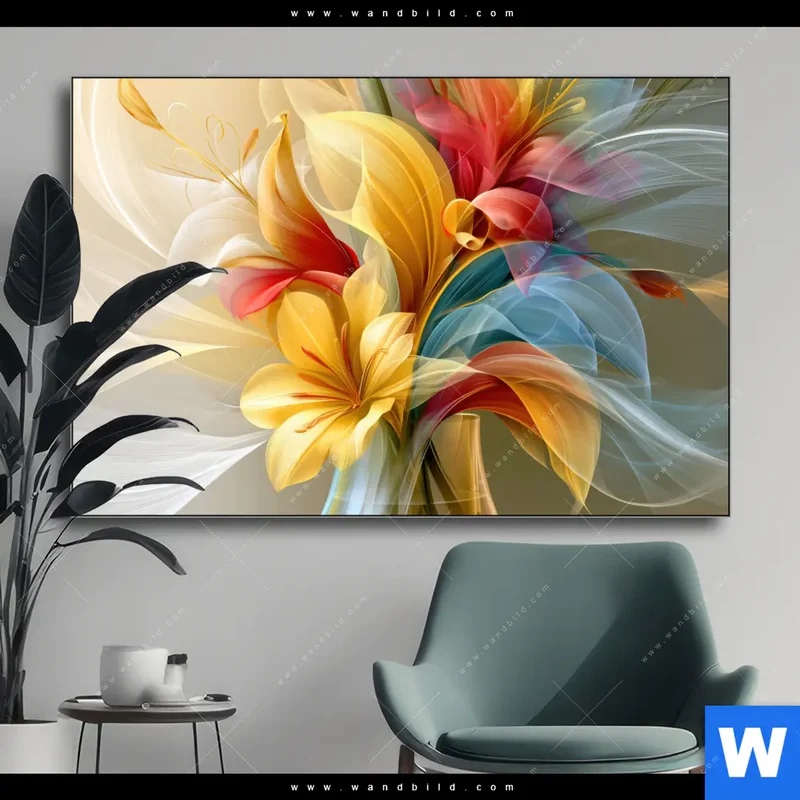 Wechselmotiv | Leuchtende Lilienträume | Querformat