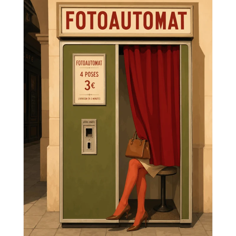 Vintage-Fotoautomat