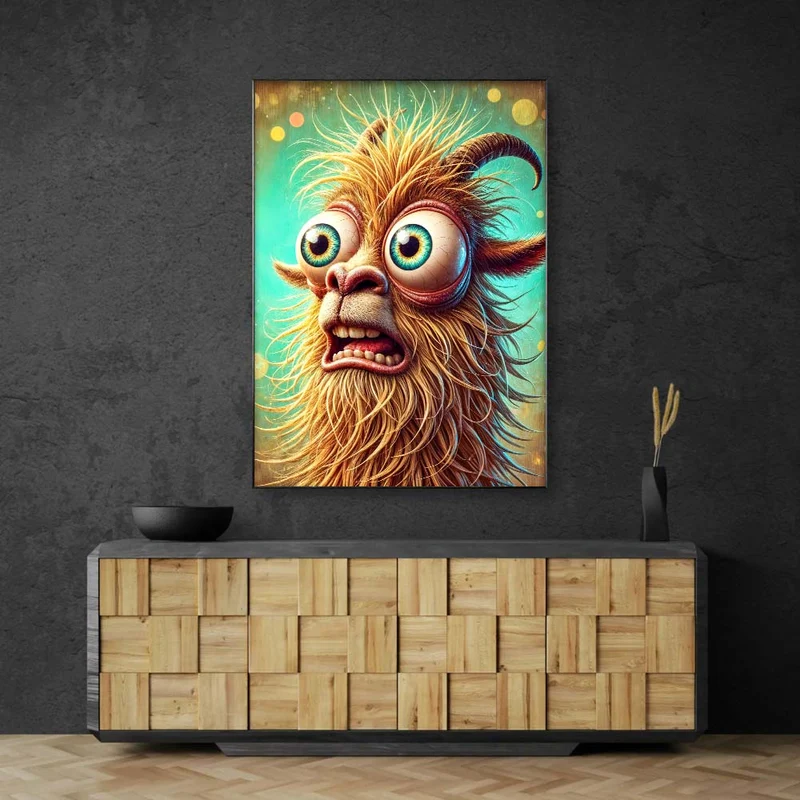 5D Diamond Painting – Glubschi, der verwirrte Waldgeist