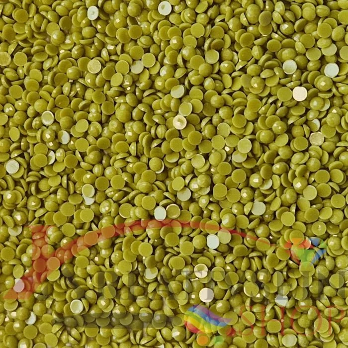 DMC 166 Lime Green - runde Steine - Diamond Painting