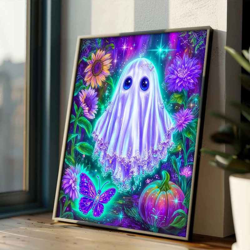 5D Diamond Painting – Geist Luma im Zaubergarten