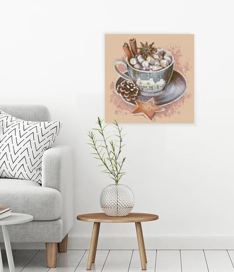 Diamond Painting - Jelissacousland - A cup of cosiness