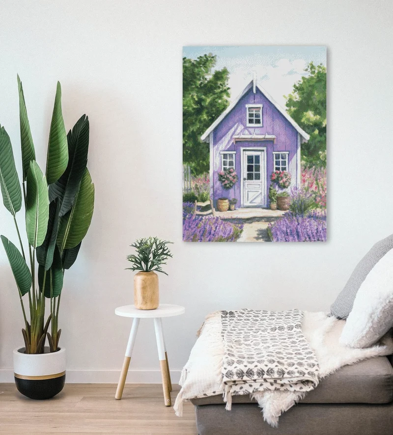 Diamond Painting - Dora Koreny - Lavender house