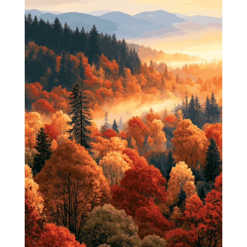 Herbstliches Blätterdach