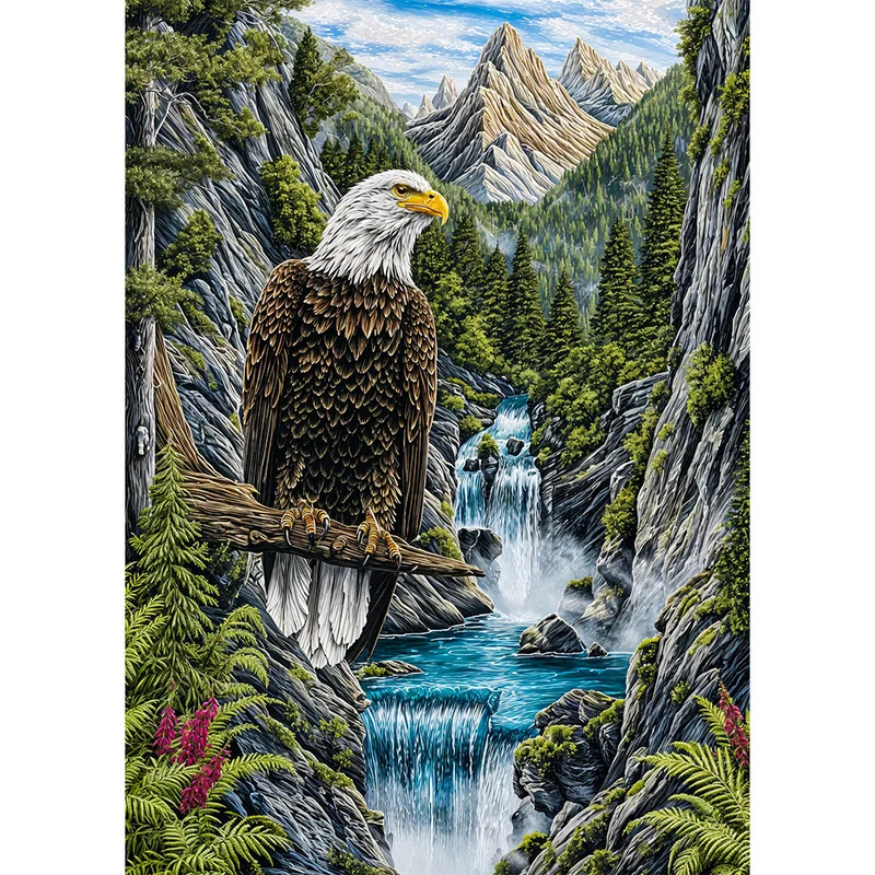 5D Diamond Painting – Wächter der Freiheit