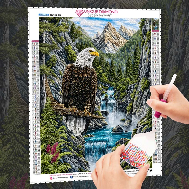 5D Diamond Painting – Wächter der Freiheit