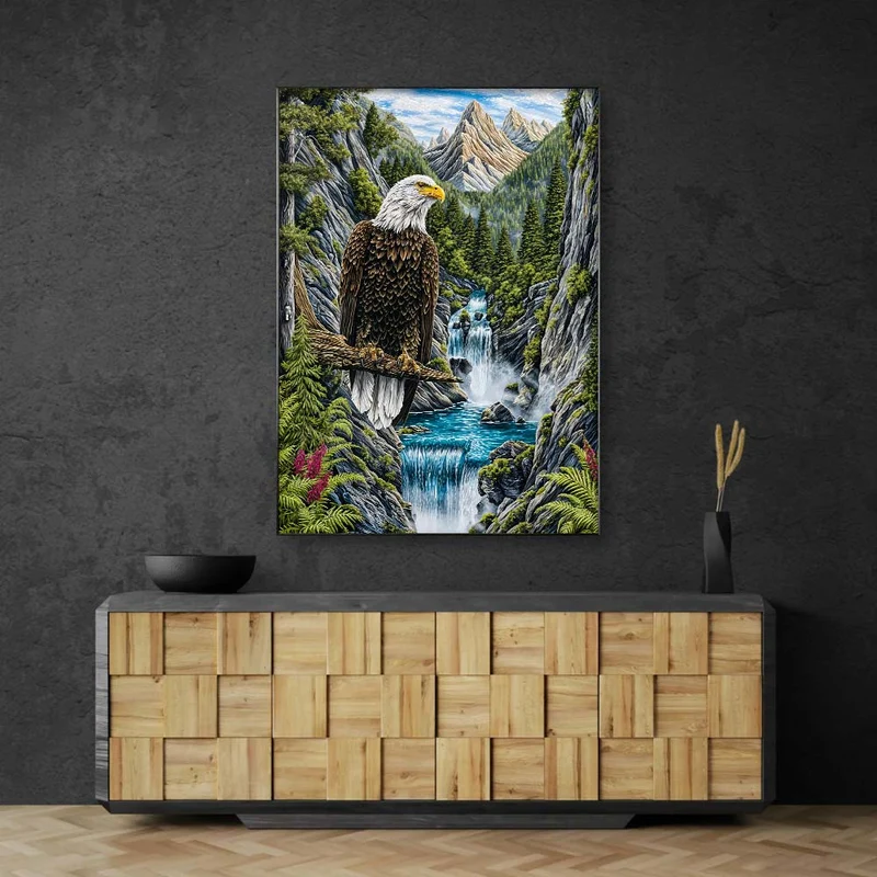 5D Diamond Painting – Wächter der Freiheit