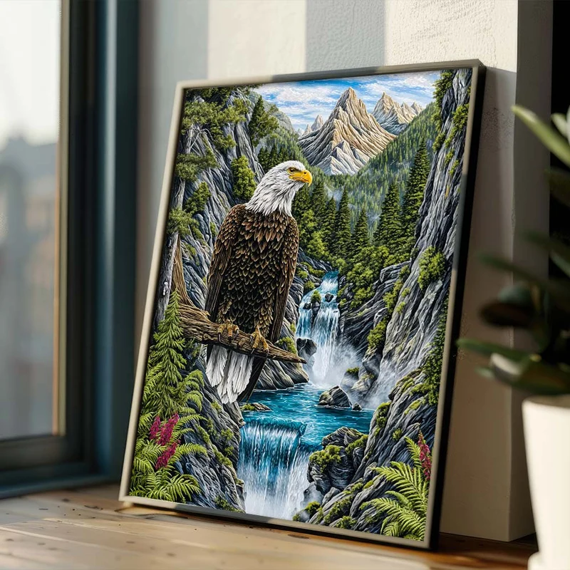 5D Diamond Painting – Wächter der Freiheit