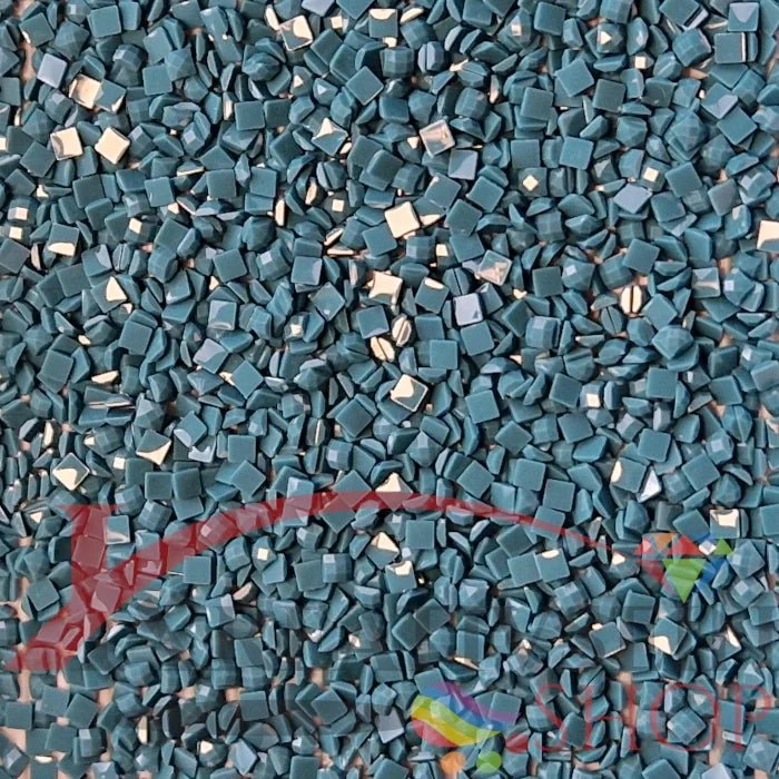 DMC 3809 Turquoise VY DK - eckige Steine - Diamond Painting