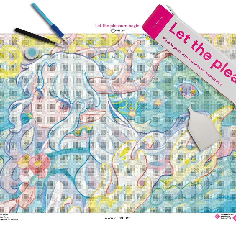 Diamond Painting - Hiroko - Dragon