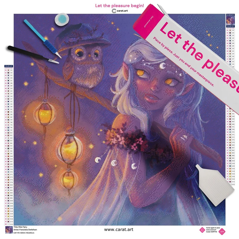 Diamond Painting - Franziska Detlefsen - Mist Fairy