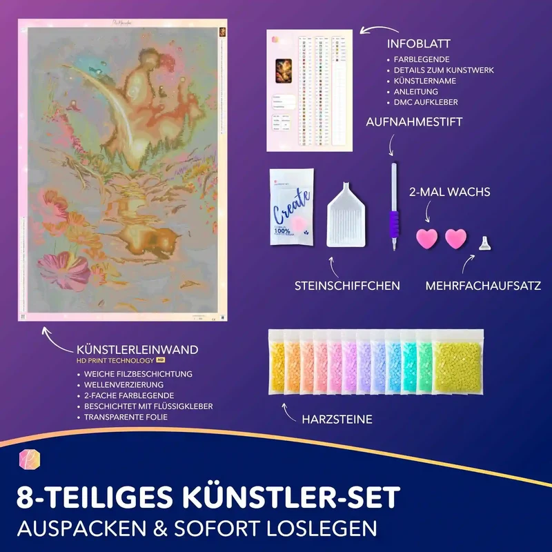 Diamond Painting - Wo das Licht den Weg kennt "Limited Edition"