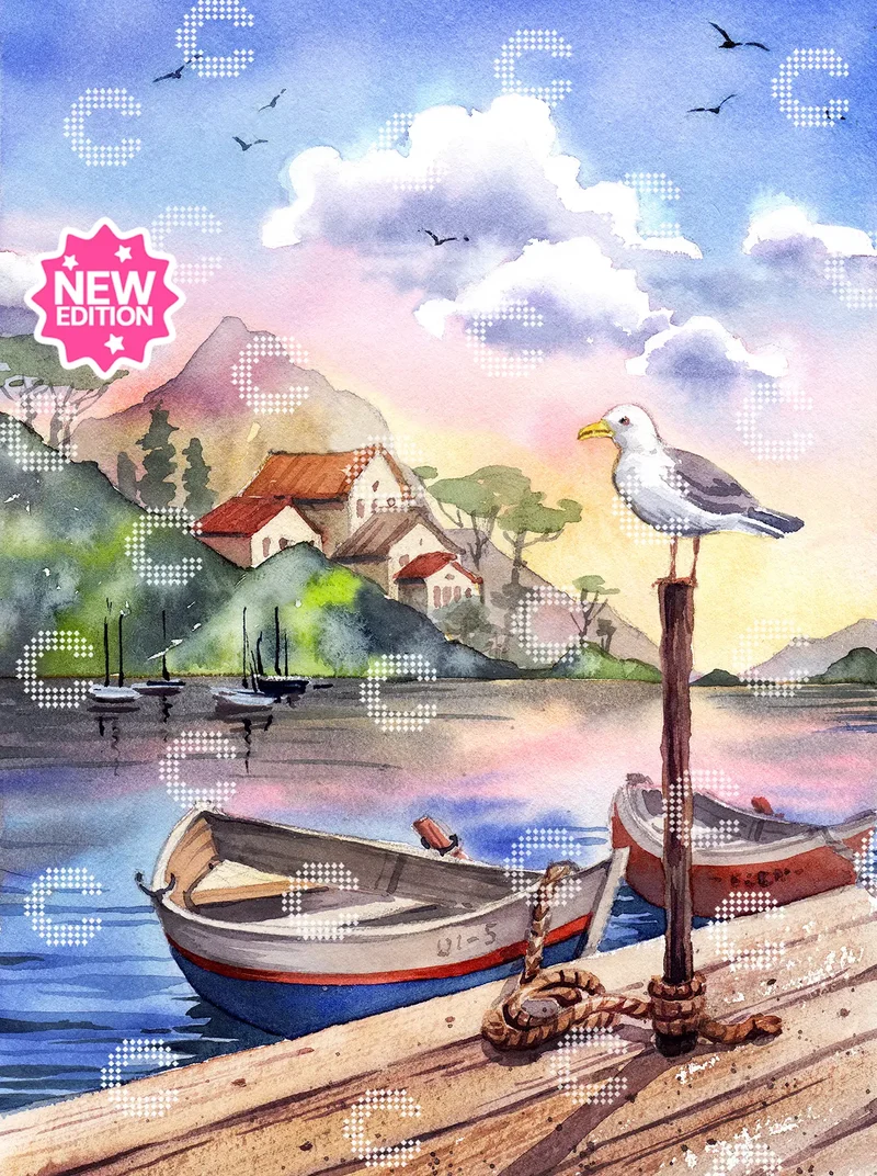Diamond Painting - Anna Petunova - At the lake