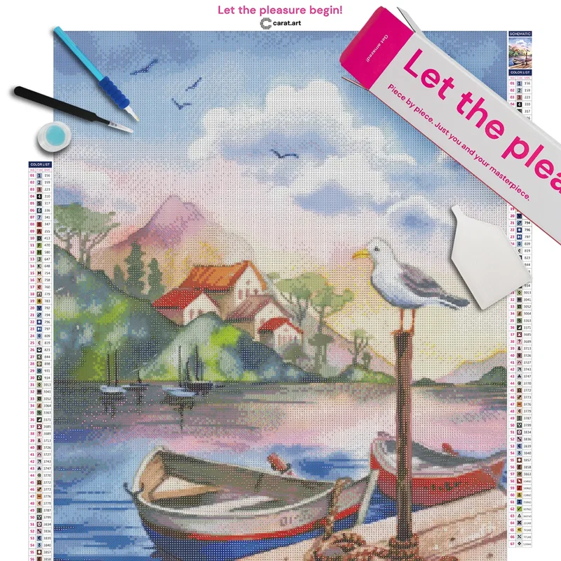 Diamond Painting - Anna Petunova - At the lake