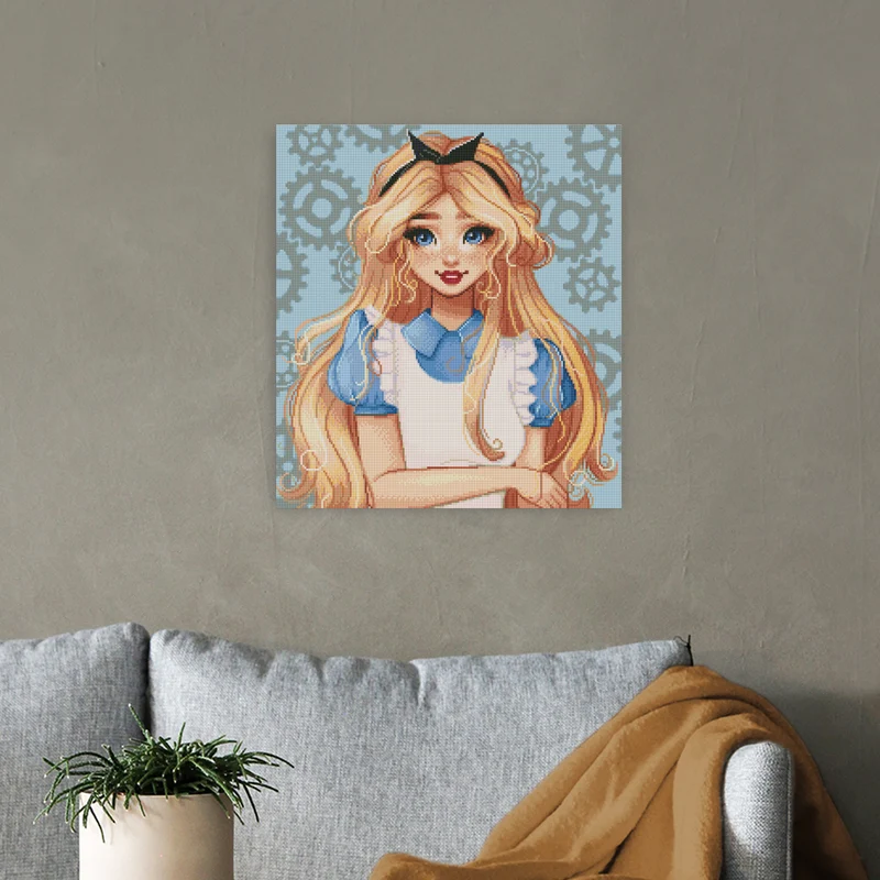 Diamond Painting - Ameliamaar - Alice's adventures